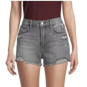 Joe's Jeans The Emmy Shorts High Rise Cutoff Distressed Denim Ashen NWT Size 26
